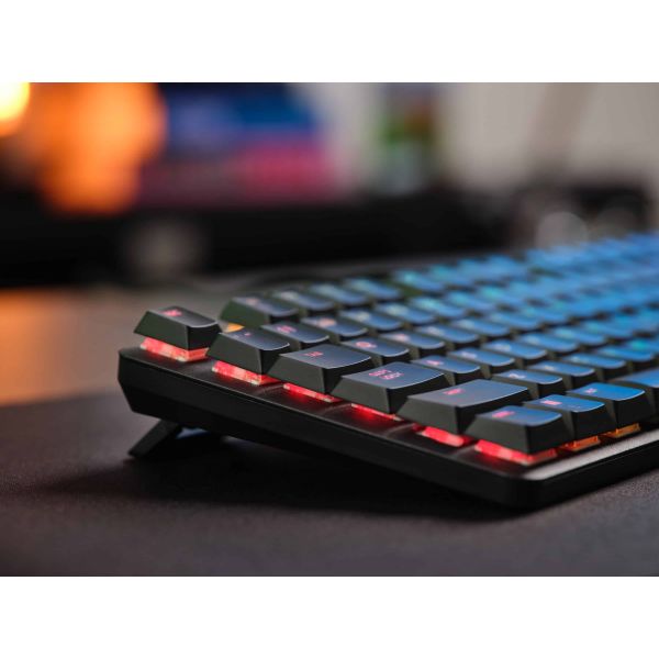 Trust GXT 868 Torix toetsenbord Gamen USB + RF Wireless + Bluetooth QWERTY Amerikaans Engels Zwart (25368)