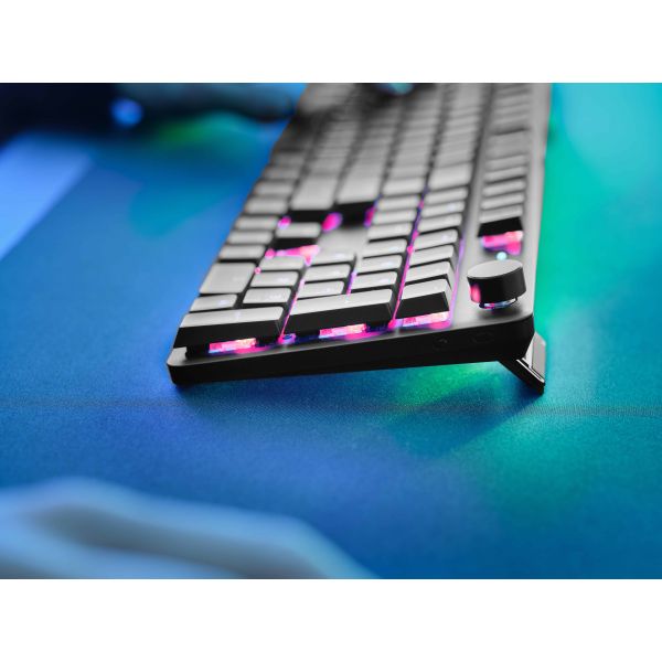 Trust GXT 868 Torix Gaming Toetsenbord - Mechanisch toetsenbord – Draadloos en Bluetooth – QWERTY US-indeling – Zwart (25368)
