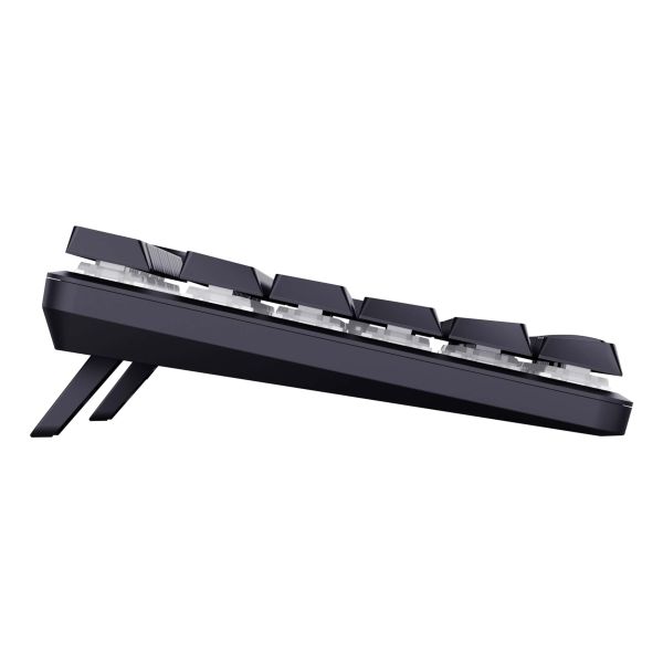 Trust GXT 868 Torix Gaming Toetsenbord - Mechanisch toetsenbord – Draadloos en Bluetooth – QWERTY US-indeling – Zwart (25368)