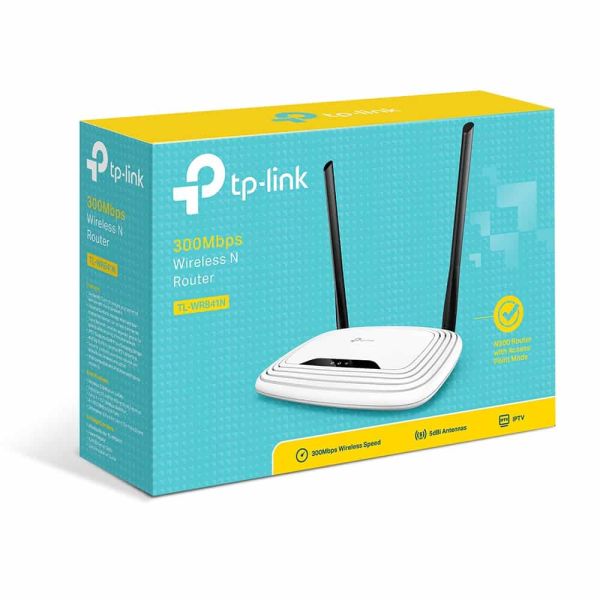TP-Link TL-WR841N draadloze router Fast Ethernet Single-band (2.4 GHz) Wit (TL-WR841N(TPD))
