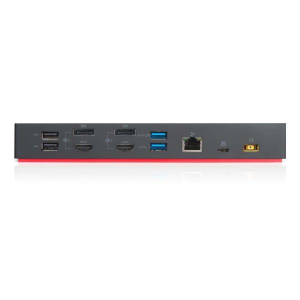 Lenovo ThinkPad Hybrid USB-C with USB-A Dock Bedraad USB 3.2 Gen 2 (3.1 Gen 2) Type-C Zwart (40AF0135SA)