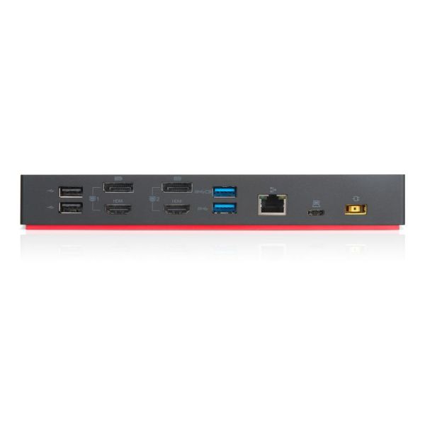 Lenovo ThinkPad Hybrid USB-C with USB-A Dock Bedraad USB 3.2 Gen 2 (3.1 Gen 2) Type-C Zwart (40AF0135TW)