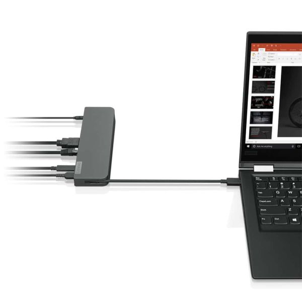 Lenovo USB-C Mini Dock Bedraad USB 3.2 Gen 1 (3.1 Gen 1) Type-C Grijs (40AU0065EU)