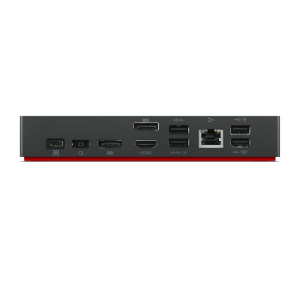 Lenovo ThinkPad Universal USB-C Dock Bedraad USB 3.2 Gen 1 (3.1 Gen 1) Type-C Zwart (40AY0090EU)