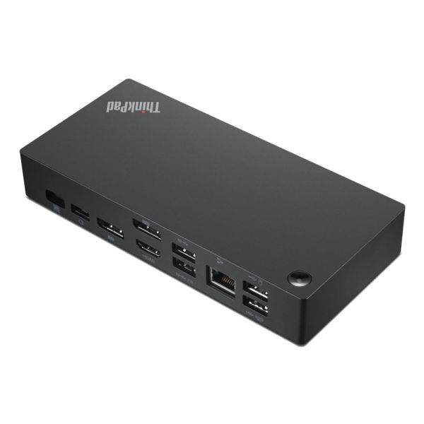 Lenovo ThinkPad Universal USB-C Dock Bedraad USB 3.2 Gen 1 (3.1 Gen 1) Type-C Zwart (40AY0090EU)