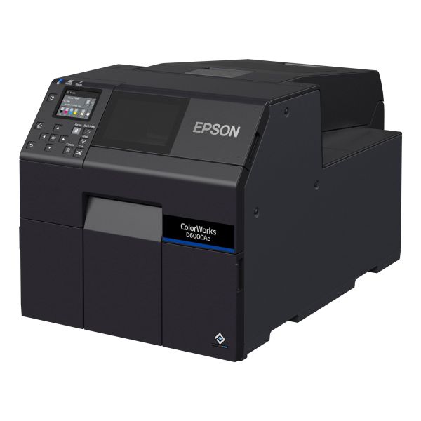 Epson ColorWorks D6000Ae labelprinter Thermo transfer Kleur 1200 x 1200 DPI 119 mm/sec Bedraad Ethernet LAN (C31CL90102)