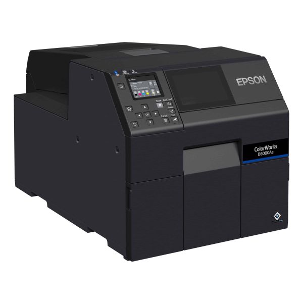 Epson ColorWorks D6000Ae labelprinter Thermo transfer Kleur 1200 x 1200 DPI 119 mm/sec Bedraad Ethernet LAN (C31CL90102)