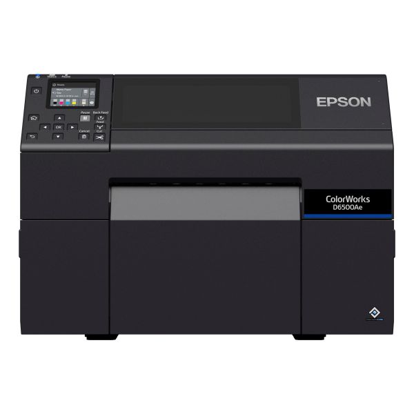Epson ColorWorks D6500Ae labelprinter Thermo transfer Kleur 1200 x 1200 DPI 85 mm/sec Bedraad Ethernet LAN (C31CL91102) Epson ColorWorks D6500Ae labelprinter Thermo transfer Kleur 1200 x 1200 DPI 85 mm/sec Bedraad Ethernet LAN (C31CL91102)