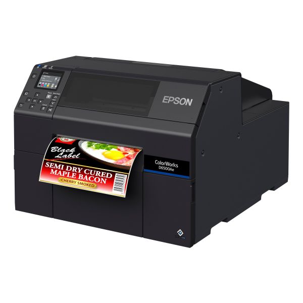 Epson ColorWorks D6500Ae labelprinter Thermo transfer Kleur 1200 x 1200 DPI 85 mm/sec Bedraad Ethernet LAN (C31CL91102)