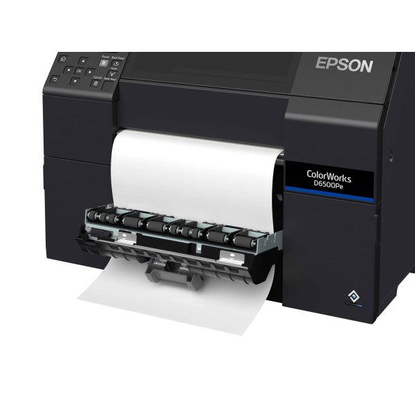 Epson ColorWorks D6500Pe labelprinter Thermo transfer Kleur 1200 x 1200 DPI 85 mm/sec Bedraad Ethernet LAN (C31CL91202) Epson ColorWorks D6500Pe labelprinter Thermo transfer Kleur 1200 x 1200 DPI 85 mm/sec Bedraad Ethernet LAN (C31CL91202)