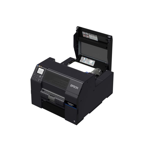 Epson ColorWorks D6500Pe labelprinter Thermo transfer Kleur 1200 x 1200 DPI 85 mm/sec Bedraad Ethernet LAN (C31CL91202)