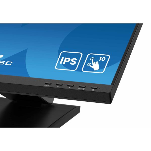 iiyama ProLite T2454MSC-B2AG computer monitor 60,5 cm (23.8") 1920 x 1080 Pixels Full HD LED Touchscreen Multi-gebruiker Zwart (T2454MSC-B2AG)