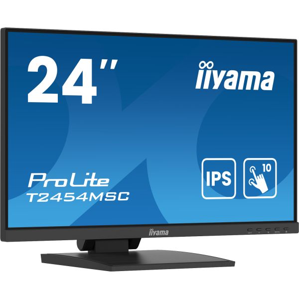 iiyama ProLite T2454MSC-B2AG computer monitor 60,5 cm (23.8") 1920 x 1080 Pixels Full HD LED Touchscreen Multi-gebruiker Zwart (T2454MSC-B2AG) iiyama ProLite T2454MSC-B2AG computer monitor 60,5 cm (23.8") 1920 x 1080 Pixels Full HD LED Touchscreen Multi-gebruiker Zwart (T2454MSC-B2AG)