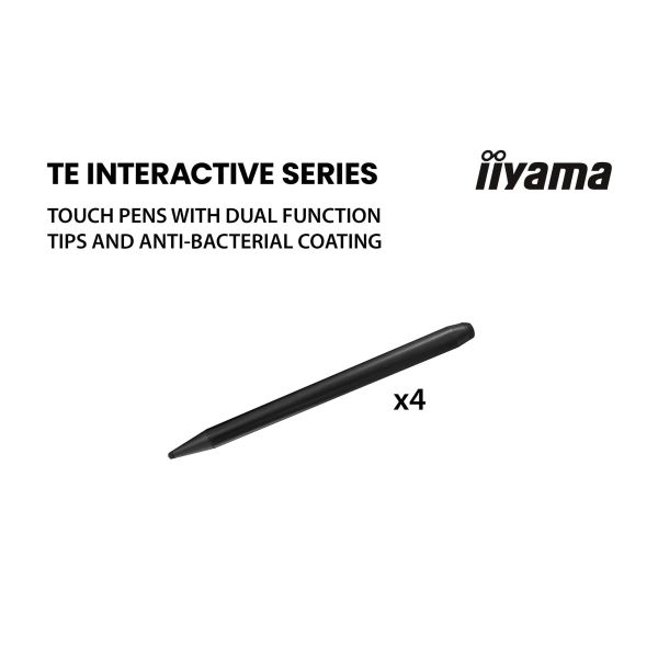 iiyama TE8613A-B1AG beeldkrant Interactief flatscreen 2,17 m (85.6") Wifi 450 cd/m² 4K Ultra HD Zwart Touchscreen Type processor Android 18/7 (TE8613A-B1AG)
