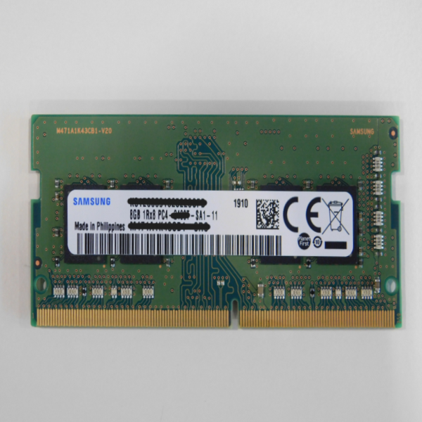 SAMSUNG 8GB (1*8GB) 1RX16 PC4-25600AA-S DDR4-3200MHZ SODIMM (M471A1G44AB0-CWE)