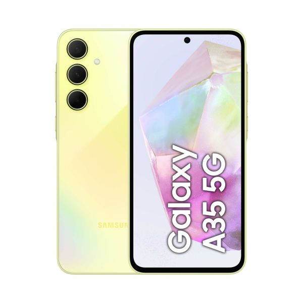 Samsung Galaxy A35 5G 16,8 cm (6.6") Hybride Dual SIM Android 14 USB Type-C 8 GB 256 GB 5000 mAh Geel (SM-A356BZYGEUE)
