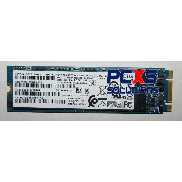 HP SSD 256GB M.2 2280 NVMe (N17239-001)