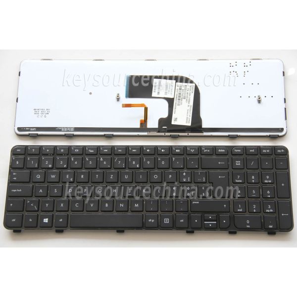 HP Keyboard DEG Swiss (P07120-BG1)