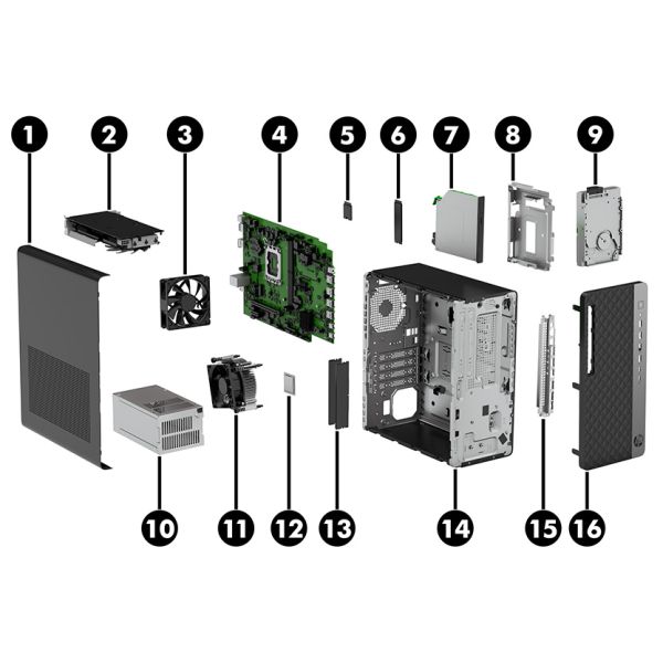 HP SPS-MB MENTALI INTEL ARL-S B860 WIN (P20669-601)
