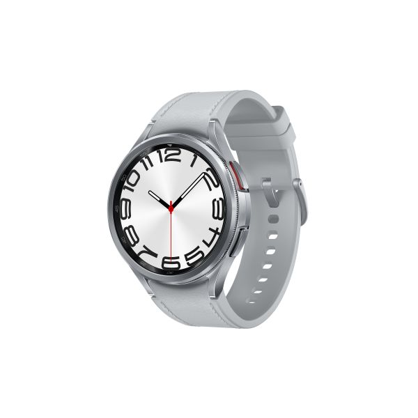 Samsung Galaxy Watch6 Classic 47 mm Digitaal Touchscreen 4G Zilver (SM-R965FZSAEUE) Samsung Galaxy Watch6 Classic 47 mm Digitaal Touchscreen 4G Zilver (SM-R965FZSAEUE)
