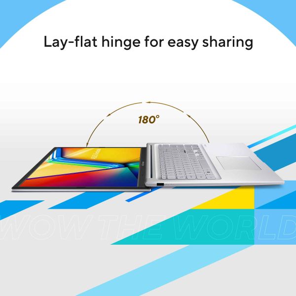 ASUS Vivobook 17 X1704VA-AU567W Intel® Core™ i5 i5-1334U Laptop 43,9 cm (17.3") Full HD 16 GB DDR4-SDRAM 512 GB SSD Wi-Fi 5 (802.11ac) Windows 11 Home Nederlands Blauw (90NB10V2-M00R90)
