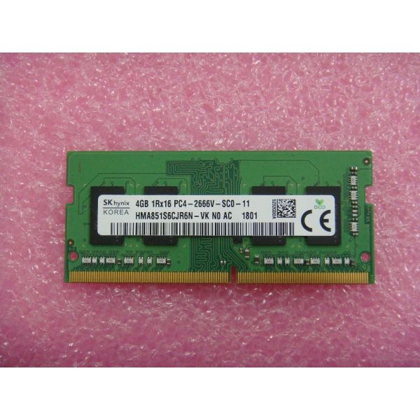 HP SPS-MEM SODIMM 4GB 1.2v DDR4-2666 (L19836-001)