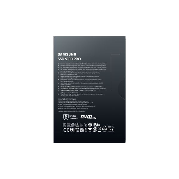 Samsung MZ-VAP4T0 4 TB M.2 PCI Express 5.0 NVMe V-NAND TLC (MZ-VAP4T0BW) 17/26 Samsung MZ-VAP4T0 4 TB M.2 PCI Express 5.0 NVMe V-NAND TLC (MZ-VAP4T0BW)