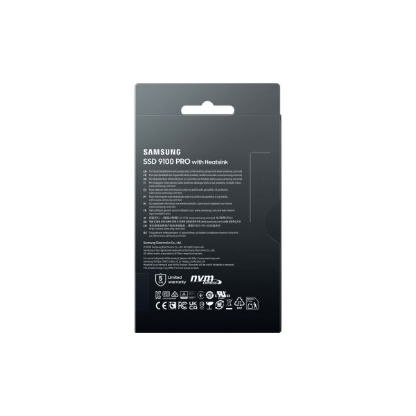 Samsung MZ-VAP4T0 4 TB M.2 PCI Express 5.0 NVMe V-NAND TLC (MZ-VAP4T0CW)