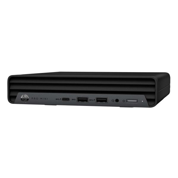 HP Pro 400 G9 Intel® Core™ i3 i3-13100T 8 GB DDR4-SDRAM 256 GB SSD Windows 11 Pro Mini PC Zwart (623W6ET#ABH)