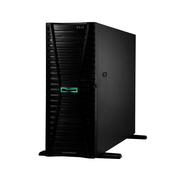 HP ProLiant ML350 Gen11 - Tower - Xeon Silver 4514Y 3.4GHz - 64GB RAM - 2x 480GB SSD - 4U - 2-Way - Hot-Swap (P81776-425)