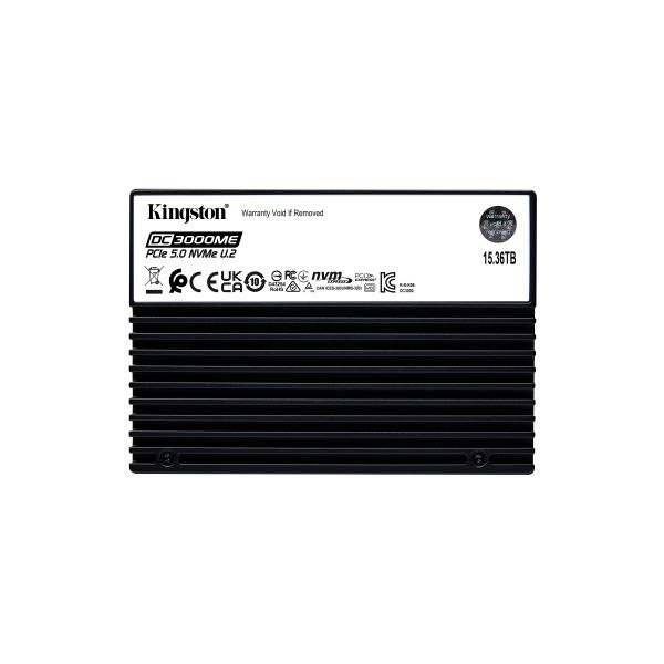 Kingston Technology 15,36TB DC3000ME U.2 PCIe 5.0 NVMe TCG Opal Enterprise SSD (SEDC3000ME/15T3)