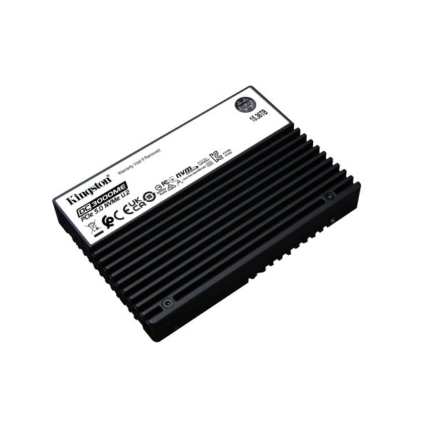 Kingston Technology 15,36TB DC3000ME U.2 PCIe 5.0 NVMe TCG Opal Enterprise SSD (SEDC3000ME/15T3) 1/7 Kingston Technology 15,36TB DC3000ME U.2 PCIe 5.0 NVMe TCG Opal Enterprise SSD (SEDC3000ME/15T3)