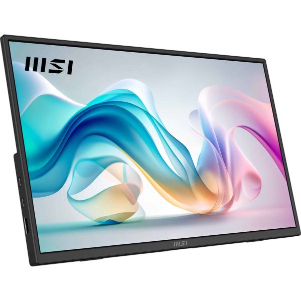 MSI PRO MP165 E6 Draagbare televisie en monitoor Draagbare monitor Zwart 39,6 cm (15.6") LED 1920 x 1080 Pixels (9S6-3PE50M-001)