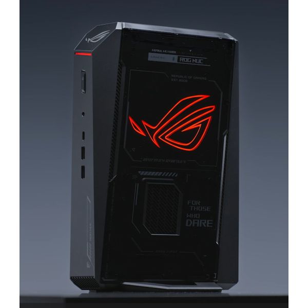 ASUS ROG NUC RNUC15JNK9X28AA2 Intel Core Ultra 9 32 GB DDR5-SDRAM 2 TB SSD NVIDIA GeForce RTX 5080 Windows 11 Home USFF Mini PC Zwart (90AS00I1-M00090)