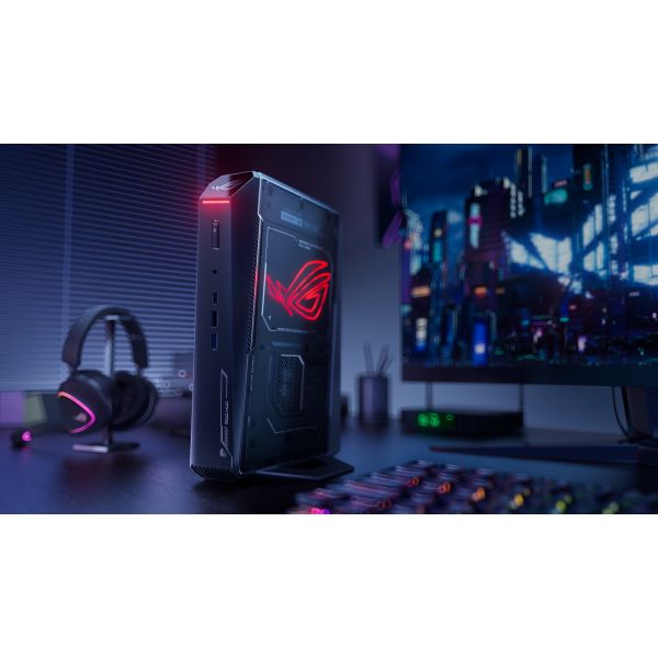 ASUS ROG NUC RNUC15JNK9X28AA2 Intel Core Ultra 9 32 GB DDR5-SDRAM 2 TB SSD NVIDIA GeForce RTX 5080 Windows 11 Home USFF Mini PC Zwart (90AS00I1-M00090)