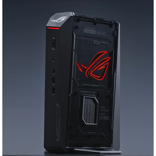 ASUS ROG NUC RNUC15JNK9X28AA2 Intel Core Ultra 9 32 GB DDR5-SDRAM 2 TB SSD NVIDIA GeForce RTX 5080 Windows 11 Home USFF Mini PC Zwart (90AS00I1-M00090)