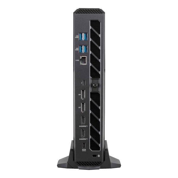 ASUS ROG NUC RNUC15JNK9X28AA2 Intel Core Ultra 9 275HX 32 GB DDR5-SDRAM 2 TB SSD NVIDIA GeForce RTX 5080 Windows 11 Home USFF Mini PC Zwart (90AS00I1-M00090)