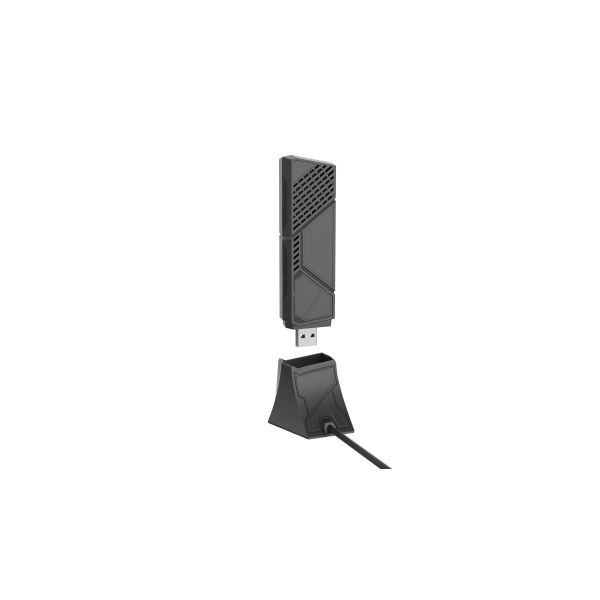 ASUS ROG USB-BE92 Wifi 7 BE6500 Tri-Band USB Adapter WLAN 6500 Mbit/s (90IG09I0-MO0B00)