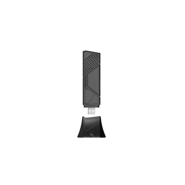 ASUS ROG USB-BE92 Wifi 7 BE6500 Tri-Band USB Adapter WLAN 6500 Mbit/s (90IG09I0-MO0B00)