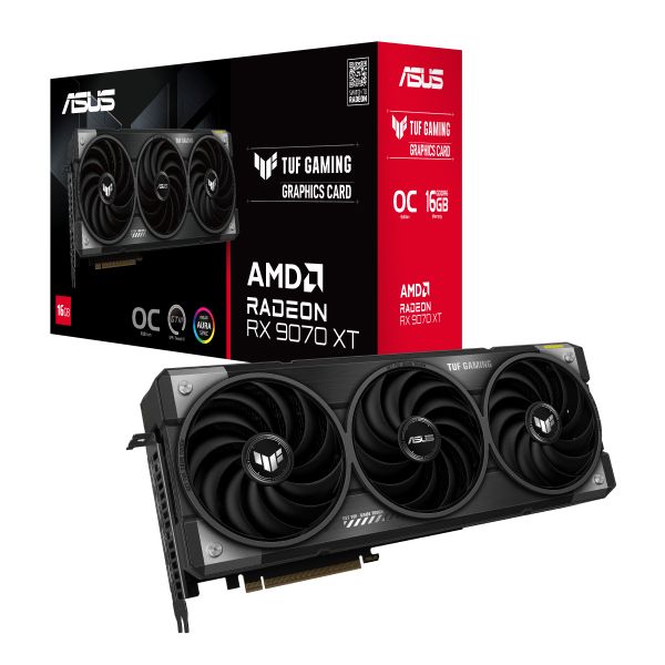 ASUS TUF Gaming TUF-RX9070XT-O16G-GAMING AMD Radeon RX 9070 XT 16 GB GDDR6 (90YV0L70-M0NA00)