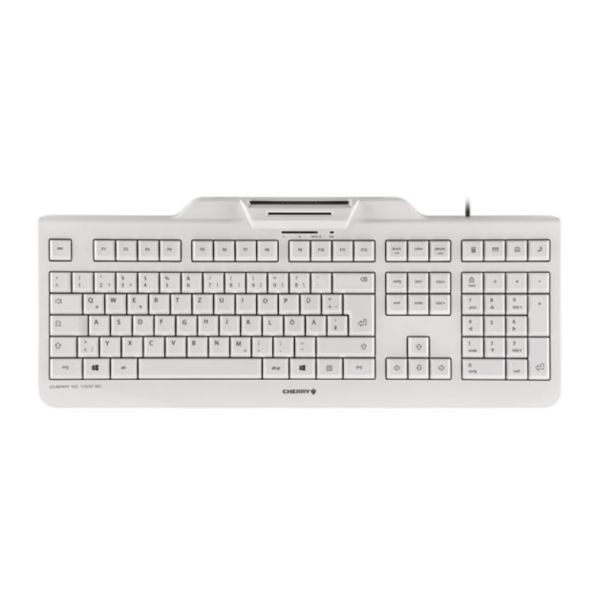 CHERRY KC 1000 SC toetsenbord USB Zwitsers Grijs (JK-A0100CH-0)