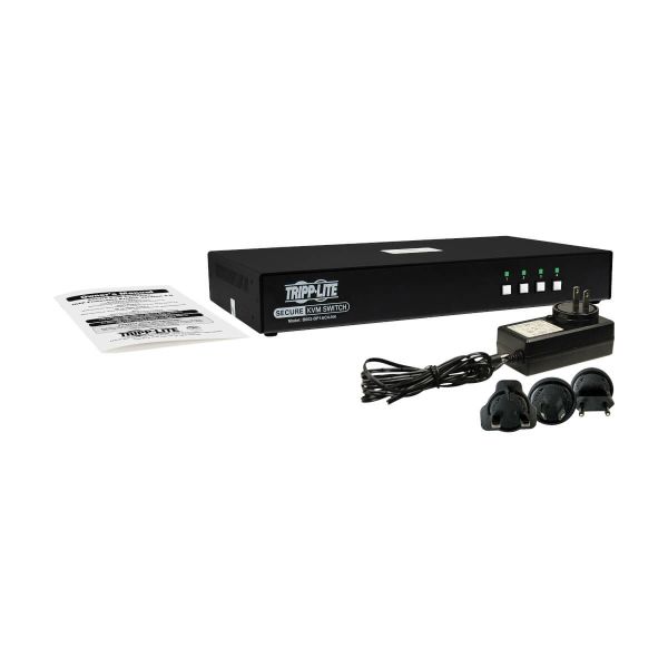 Tripp Lite B002-DP1AC4-N4 KVM-switch Zwart (B002-DP1AC4-N4)