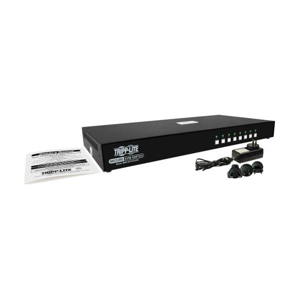 Tripp Lite B002-DP1AC8-N4 KVM-switch Zwart (B002-DP1AC8-N4)