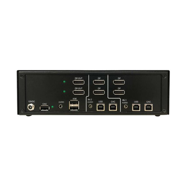 Tripp Lite B002-DP2AC2-N4 KVM-switch Zwart (B002-DP2AC2-N4)