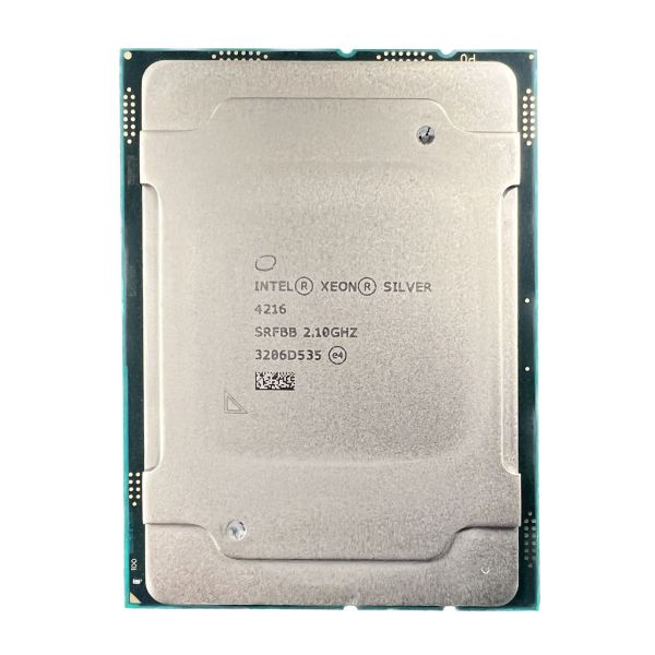 INTEL XEON 16 CORE CPU SILVER 4216 22MB 2.10GHZ 100W (2400) (SRFBB)