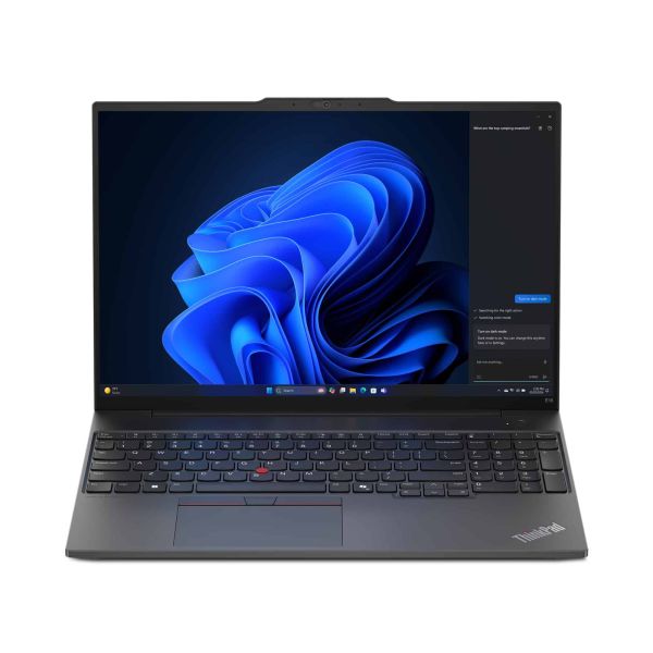 Lenovo ThinkPad E16 Gen 2 (Intel) Intel Core Ultra 5 125U Laptop 40,6 cm (16") WUXGA 16 GB DDR5-SDRAM 512 GB SSD Wi-Fi 6E (802.11ax) Windows 11 Pro Zwart (21MA0095MB)