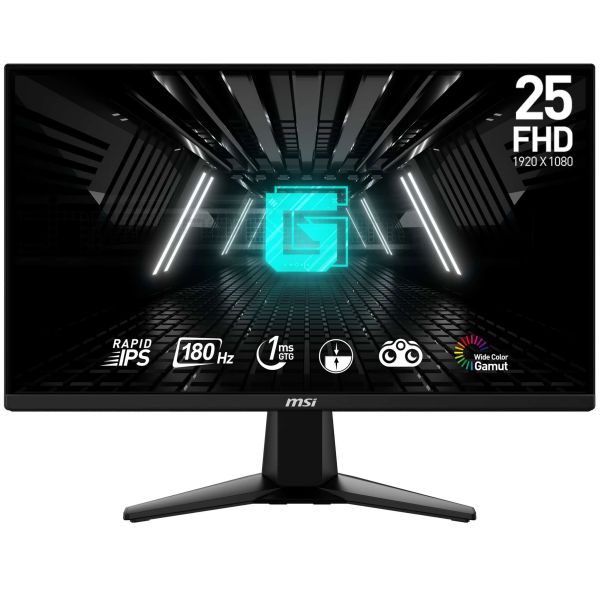 MSI G255FDE computer monitor 62,2 cm (24.5") 1920 x 1080 Pixels Full HD LCD Zwart (9S6-3BC01M-003) MSI G255FDE computer monitor 62,2 cm (24.5") 1920 x 1080 Pixels Full HD LCD Zwart (9S6-3BC01M-003)
