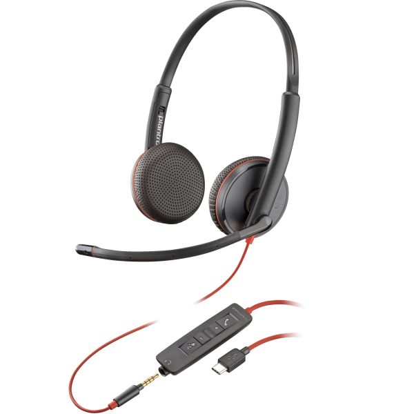 POLY Blackwire C3225 stereo USB-C-headset (bulk) (80S04A6)
