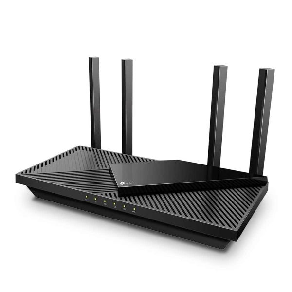 TP-Link Archer AX55 draadloze router Gigabit Ethernet Dual-band (2.4 GHz / 5 GHz) Zwart (ARCHER AX55(EU)) TP-Link Archer AX55 draadloze router Gigabit Ethernet Dual-band (2.4 GHz / 5 GHz) Zwart (ARCHER AX55(EU))
