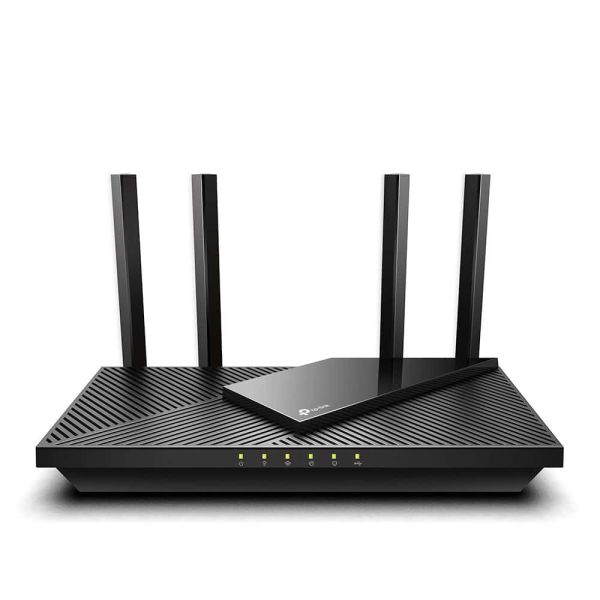 TP-Link Archer AX55 draadloze router Gigabit Ethernet Dual-band (2.4 GHz / 5 GHz) Zwart (ARCHER AX55(EU))